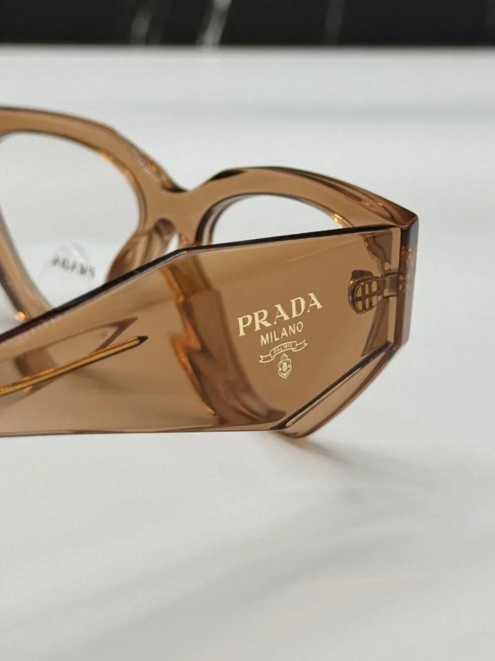 NWT Prada PRC07V 20H1O1 Gray Women Eyeglasses PR C07V